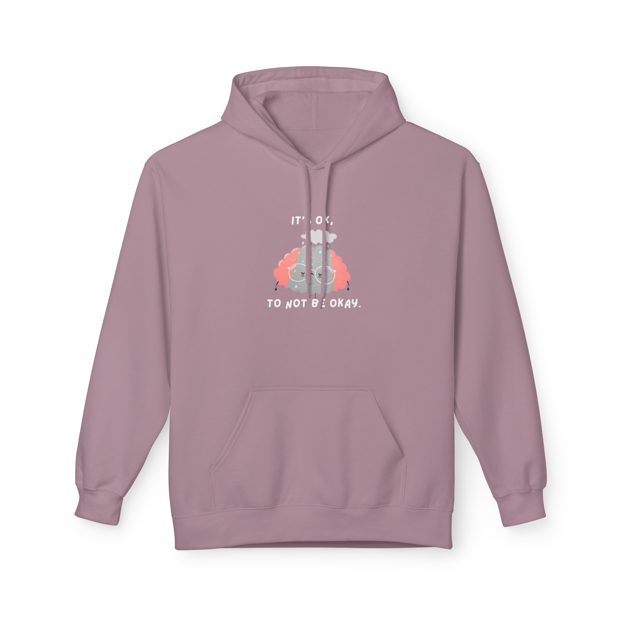 Emotional Brain Crying in the Rain Hoodie