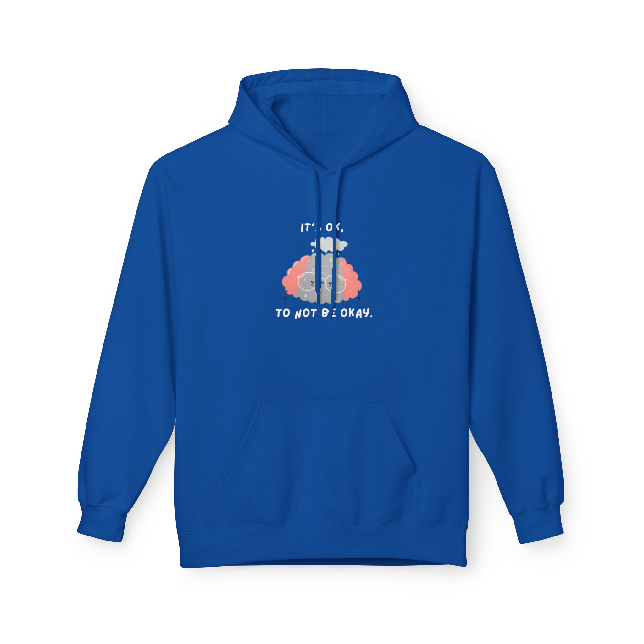 Emotional Brain Crying in the Rain Hoodie