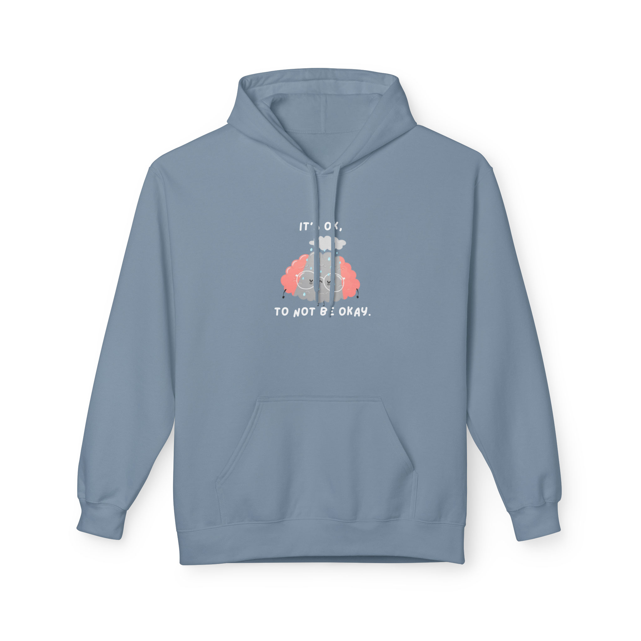 Emotional Brain Crying in the Rain Hoodie